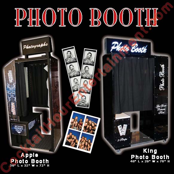 king photo booth and apple photo booth